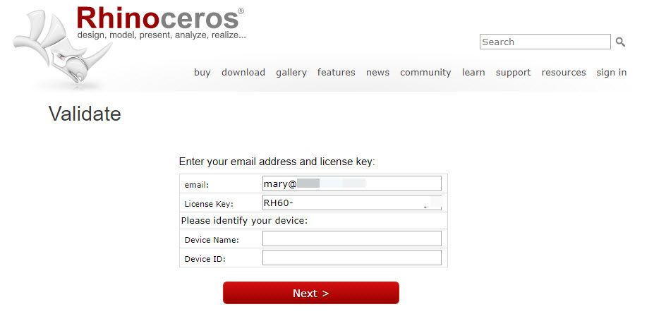 free rhino 6 license key